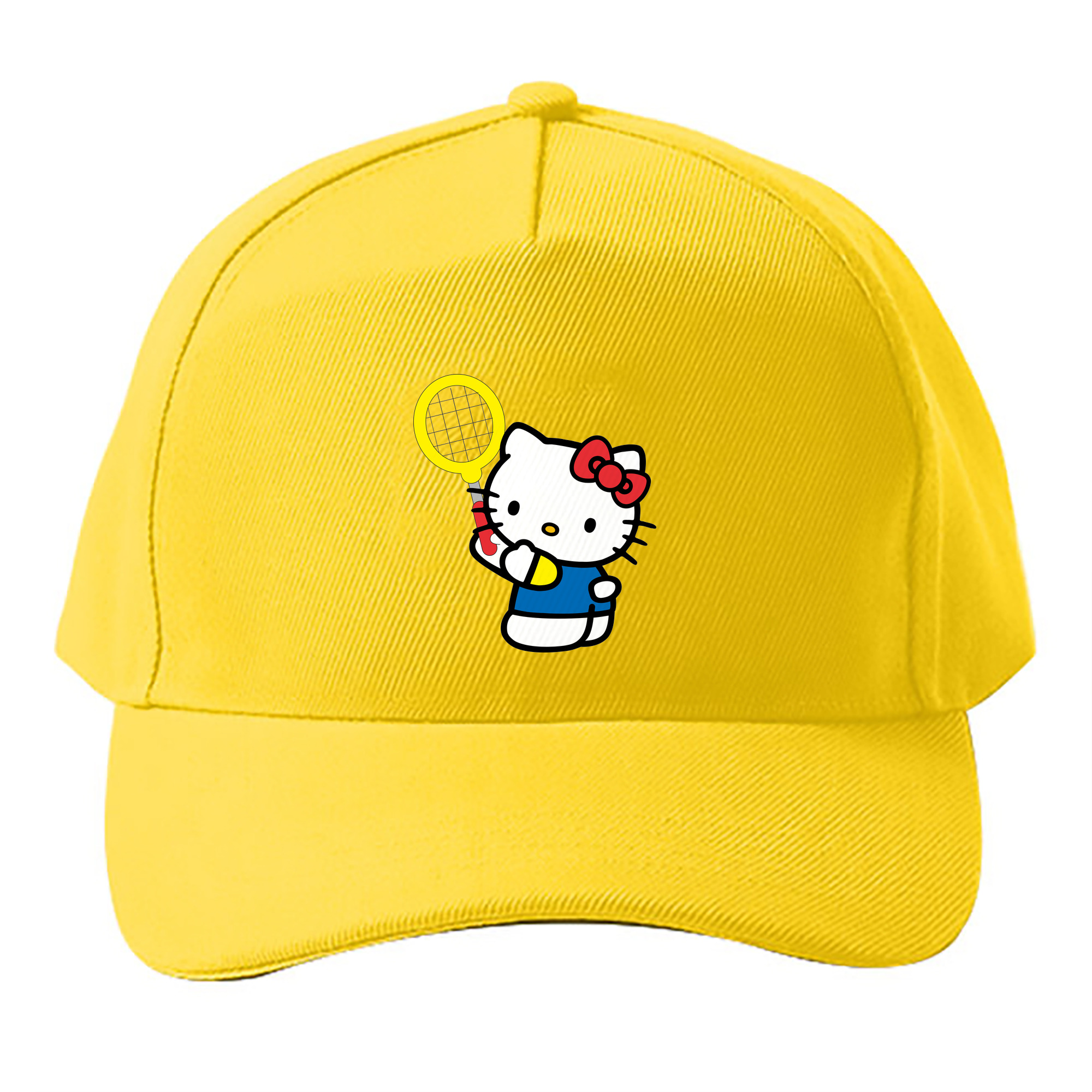（画像用） Hello Kitty ハローキティ ベースボールキャップ 綿100％ 男女兼用 帽子 スポーツ